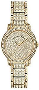 michael kors women's gold tone pave glitz watch mk6458|Michael Kors Women's Bradshaw Pave Glitz Gold.